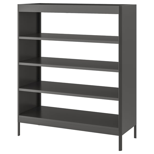 IKEA IDÅSEN Shelf unit dark gray 47 1/4x17 3/4x55 1/8 "