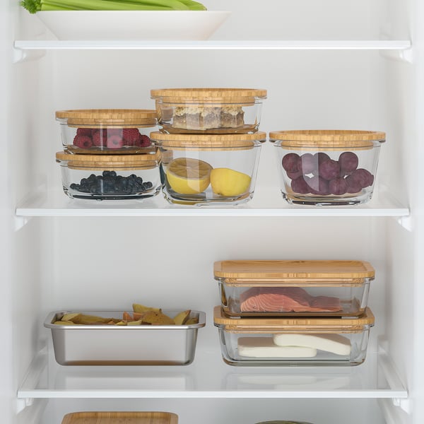 IKEA IKEA 365+ Food Container Rectangular/stainless Steel 34 Oz