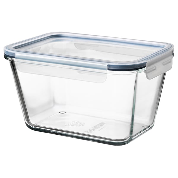 IKEA IKEA 365+ Food container with lid rectangular glass/plastic 61 oz