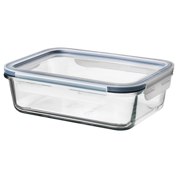 IKEA IKEA 365+ Food container with lid rectangular glass/plastic 34 oz