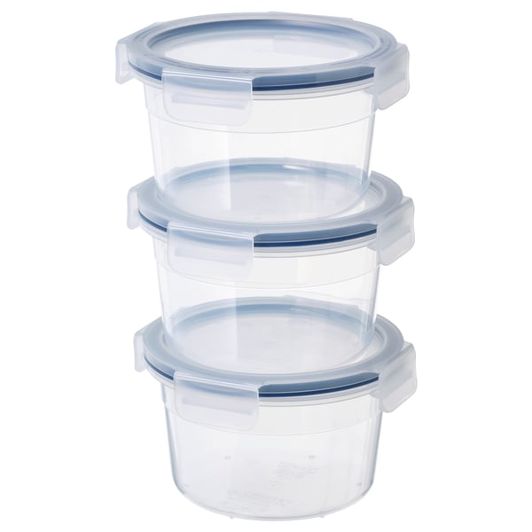 IKEA IKEA 365+ Food container with lid round/plastic 25 oz