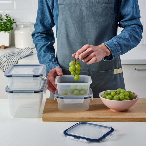 IKEA IKEA 365+ Food Container With Lid Set Of 4 Plastic