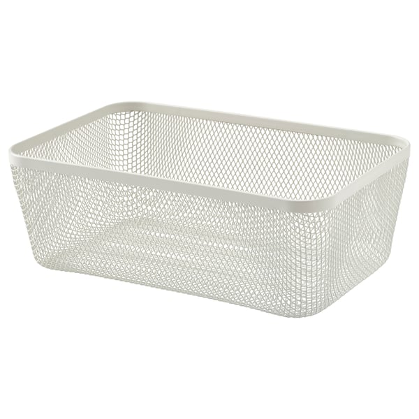 IKEA IKEA 365+ Food storage basket metal/white 11 3/4x7 7/8x4 3/8 "