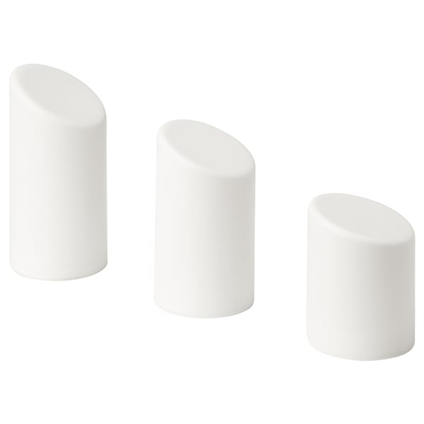 IKEA ÄDELLÖVSKOG LED block candle in/out set of 3