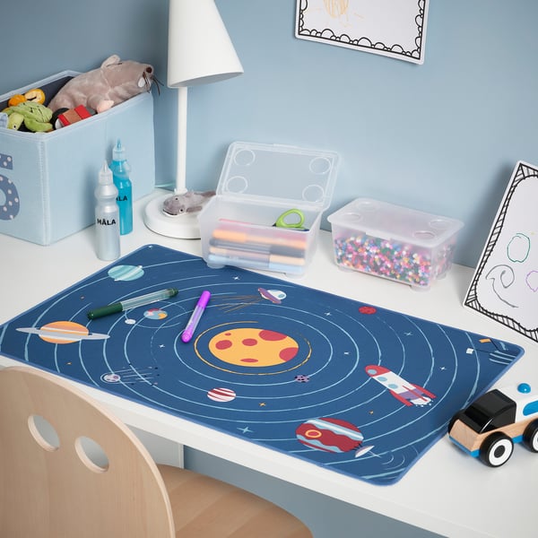 IKEA AFTONSPARV Desk Pad Space/blue 14 3/4x23 5/8 "