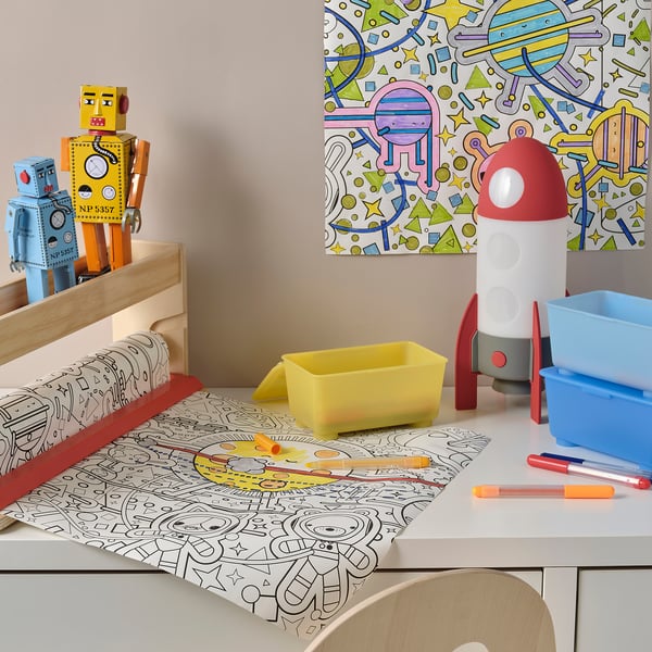 IKEA AFTONSPARV LED Table Lamp Rocket/multicolor