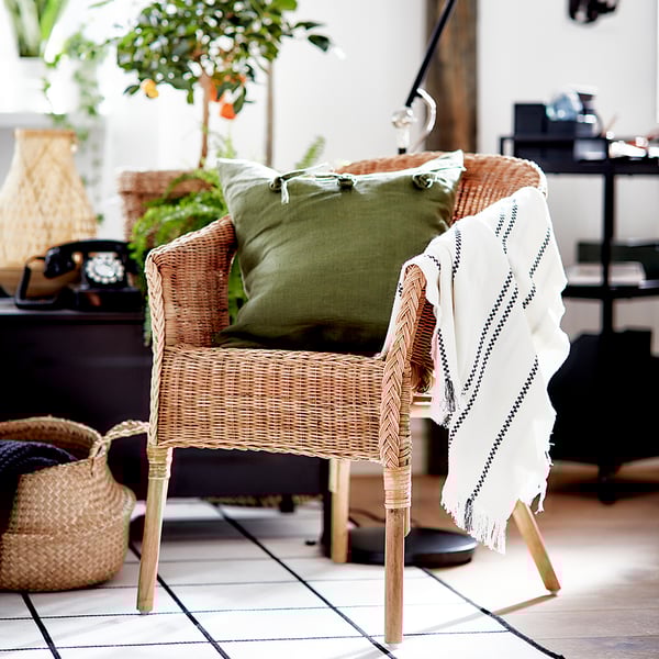 IKEA AGEN Armchair Rattan/bamboo