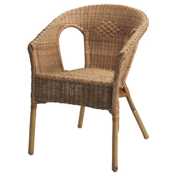 IKEA AGEN Armchair rattan/bamboo
