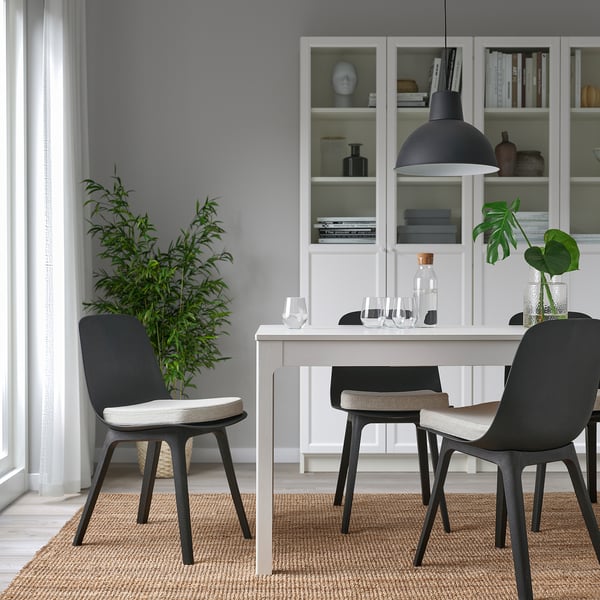 IKEA ÅKERVINDEFLY Chair Pad Beige 15/14x15x2 "