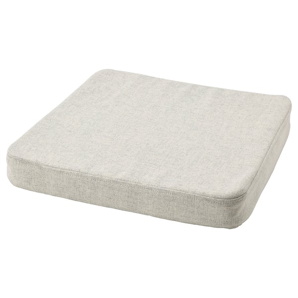 IKEA ÅKERVINDEFLY Chair pad beige 15/14x15x2 "