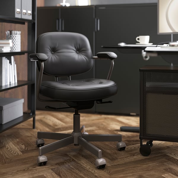 IKEA ALEFJÄLL Office Chair Glose Black