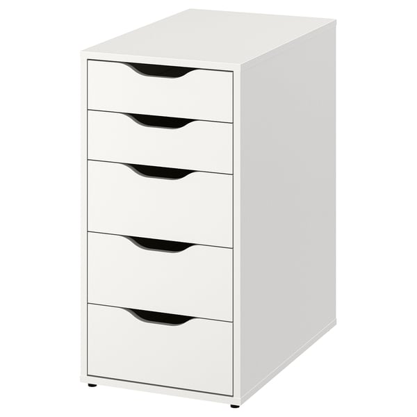 IKEA ALEX Drawer unit white 14 1/8x27 1/2 "