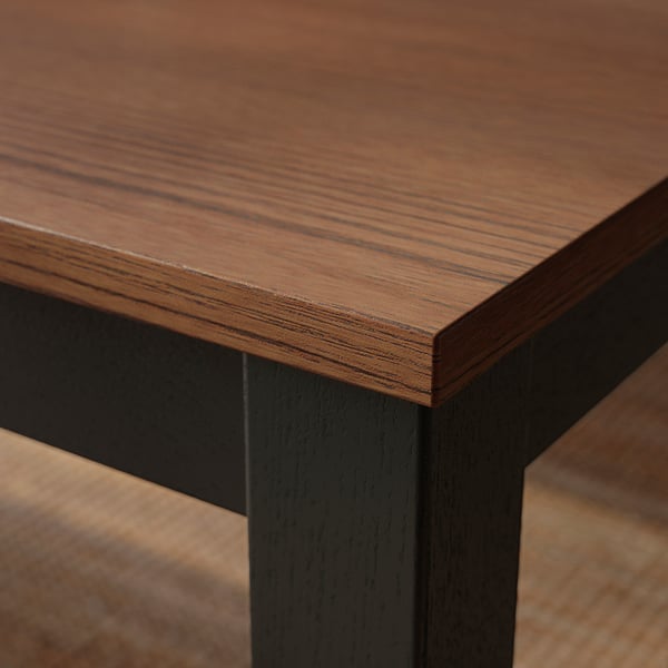 IKEA ÅLHULT Bench Black/brown 40 1/2x14 1/8 "