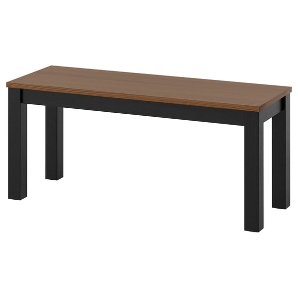 IKEA ÅLHULT Bench black/brown 40 1/2x14 1/8 "