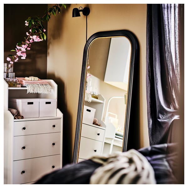 IKEA ALMARÖD Mirror Black 29 1/2x66 7/8 "