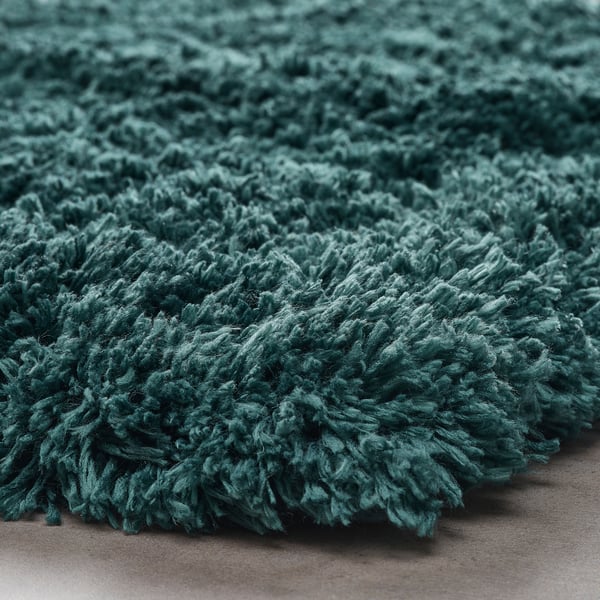 IKEA ALMTJÄRN Bath Mat Gray-turquoise 16x24 "