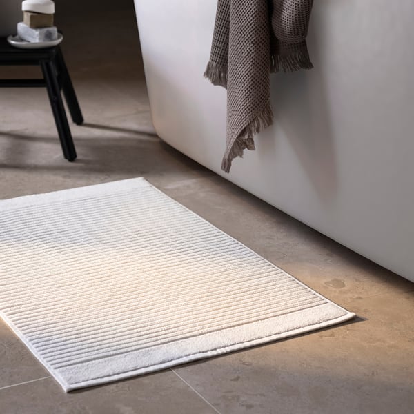 IKEA ALSTERN Bath Mat White 20x31 "