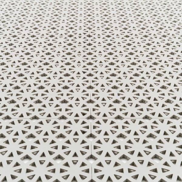 IKEA ALTAPPEN Decking Outdoor Light Gray 9 Sq Feet