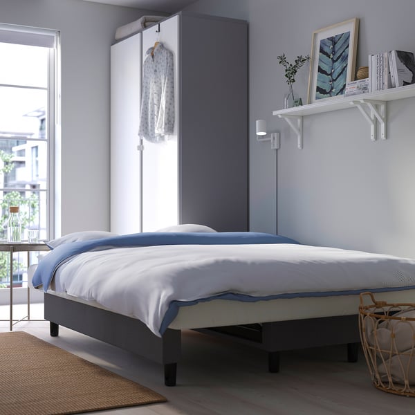 IKEA ÄLVDALEN Sleeper Sofa Knisa Dark Gray