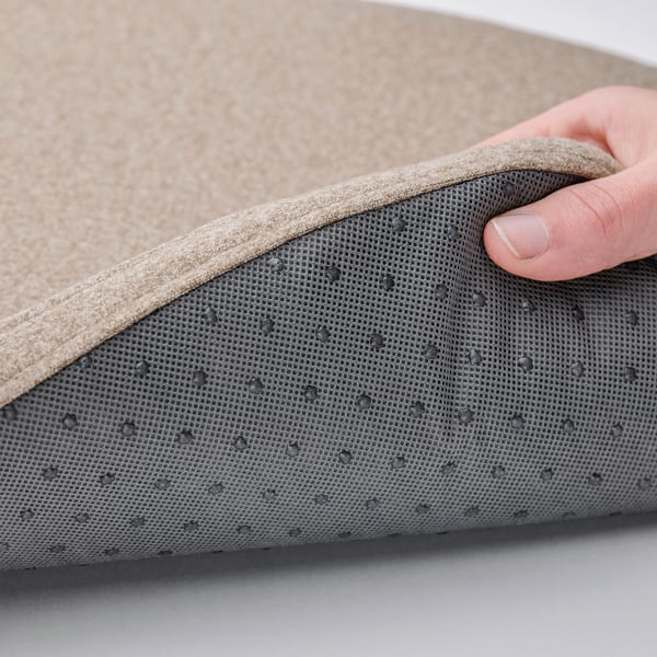 IKEA ÄLVGRÄSMAL Chair Pad Beige 13/12x13x1 "
