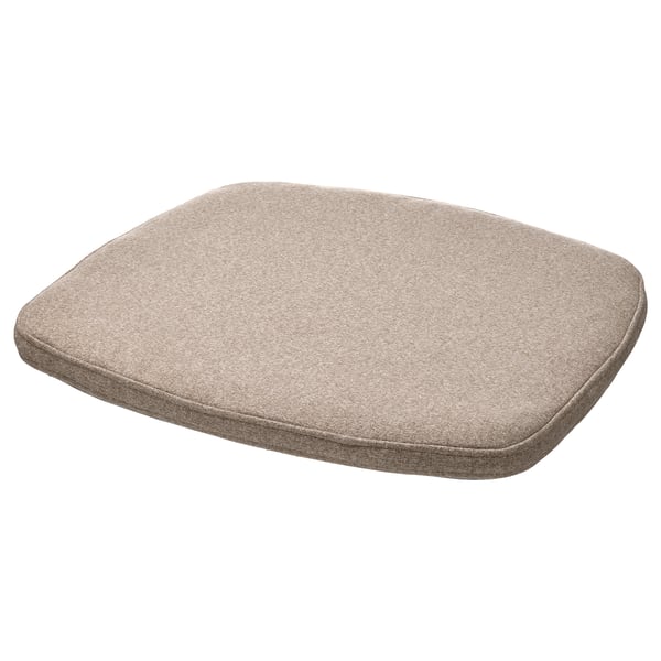IKEA ÄLVGRÄSMAL Chair pad beige 13/12x13x1 "