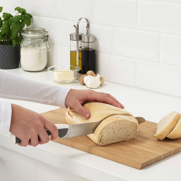 IKEA ÄNDLIG 3-piece Knife Set Light Gray/white