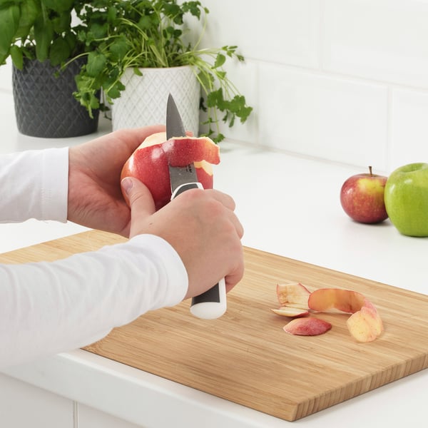 IKEA ÄNDLIG 3-piece Knife Set Light Gray/white