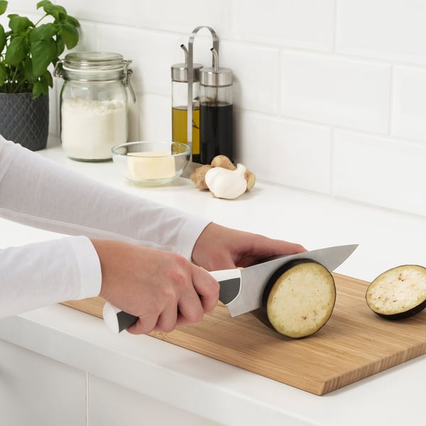 IKEA ÄNDLIG 3-piece Knife Set Light Gray/white