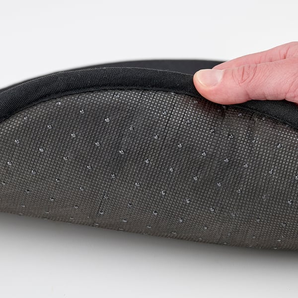 IKEA ÄNGSFRÄKEN Chair Pad Black 14 "