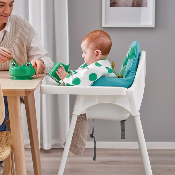 IKEA ANTILOP High Chair With Tray White/white