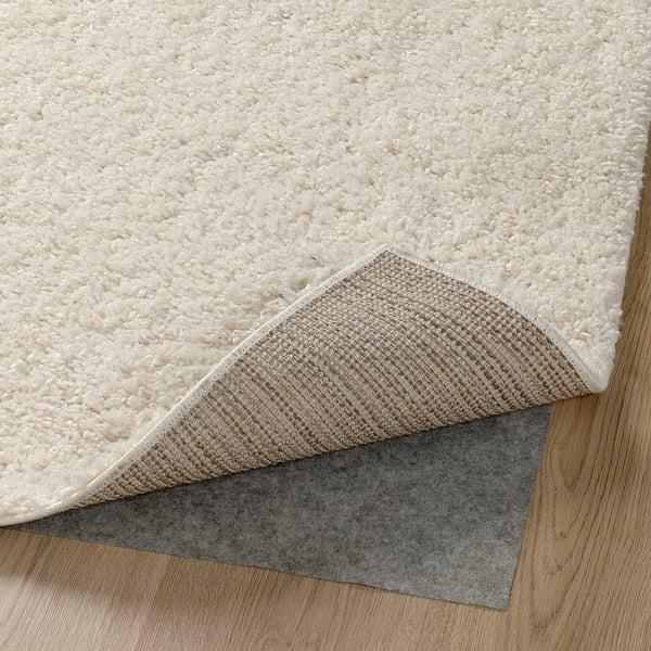 IKEA ÄRENDE Rug High Pile Off-white 3 ' 11 "x5 ' 11 "