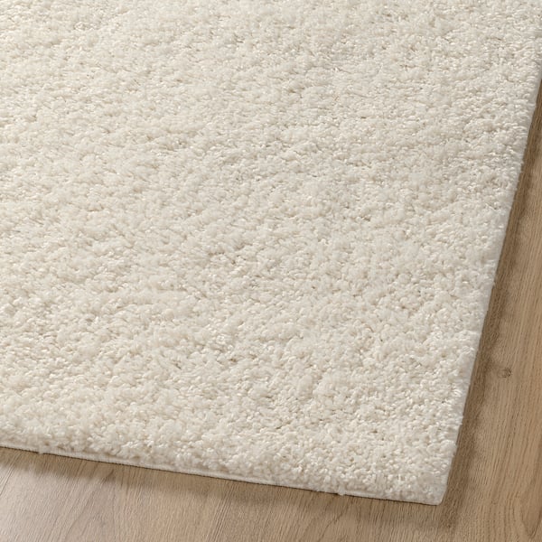 IKEA ÄRENDE Rug High Pile Off-white 3 ' 11 "x5 ' 11 "