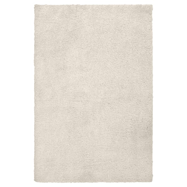 IKEA ÄRENDE Rug high pile off-white 3 ' 11 "x5 ' 11 "