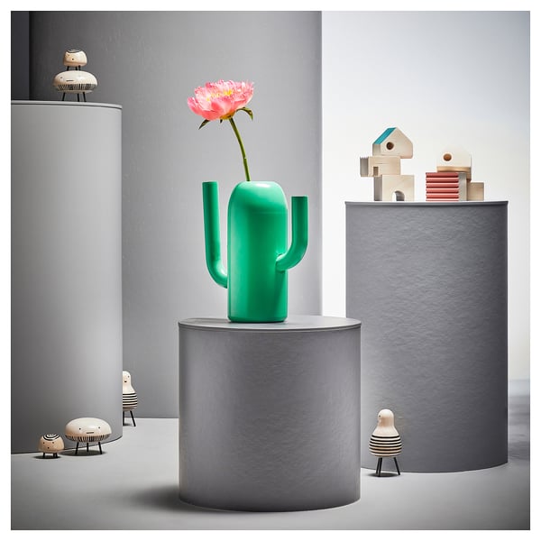 IKEA ÄRTBUSKE Vase/watering Can Bright Green 9 ½ "