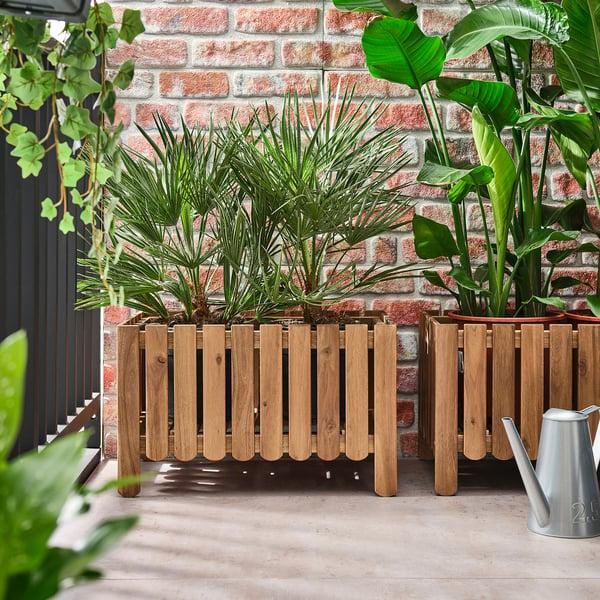 IKEA ASKHOLMEN Flower Box Dark Brown