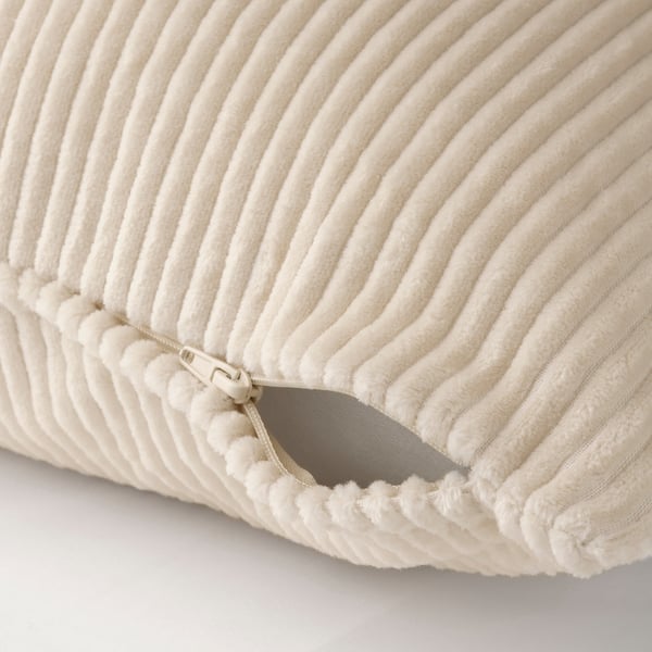 IKEA ÅSVEIG Cushion Cover Light Beige 16x23 "