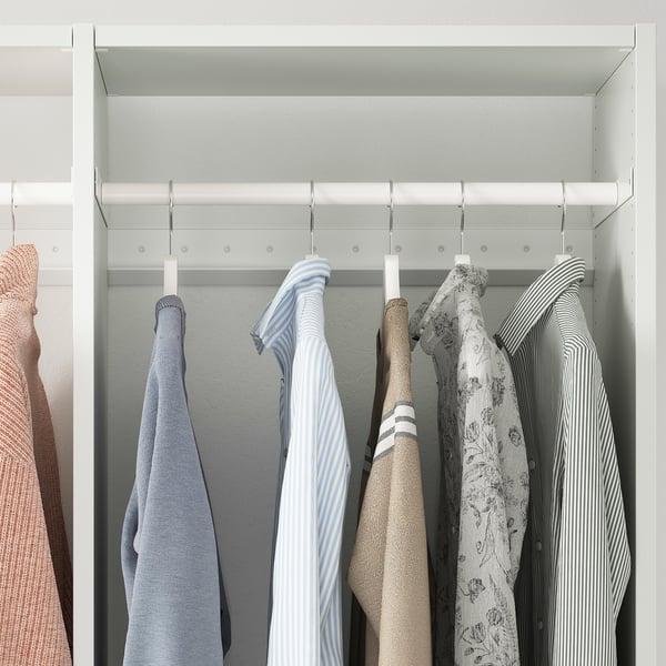 IKEA AURDAL Clothes Rail White 22 1/4 "