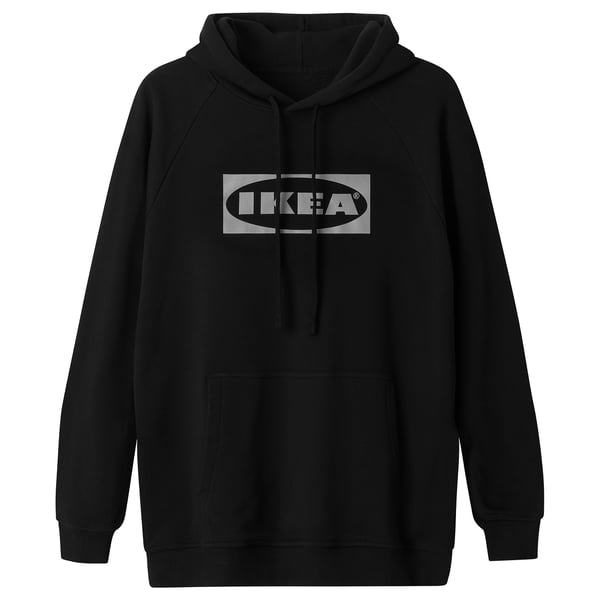 IKEA AURTIENDE Hoodie black L/XL