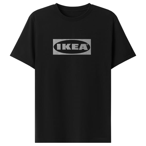 IKEA AURTIENDE T-shirt black L/XL