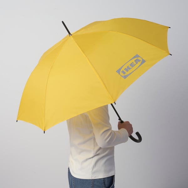 IKEA AURTIENDE Umbrella Yellow