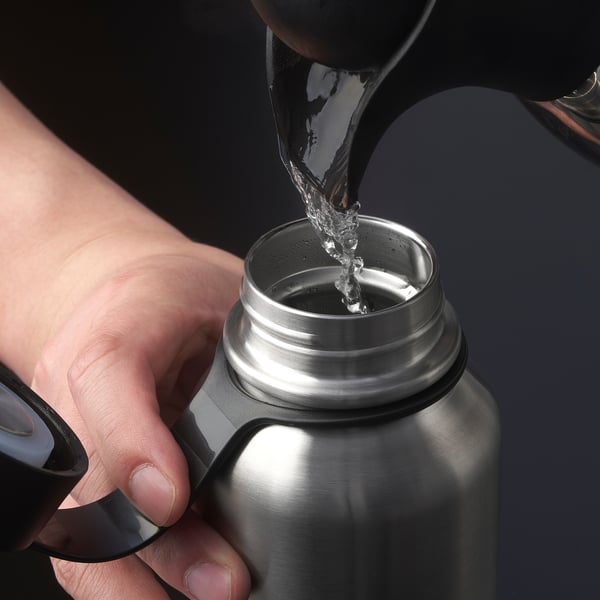 IKEA AURTIENDE Vacuum Flask Black 17 Oz
