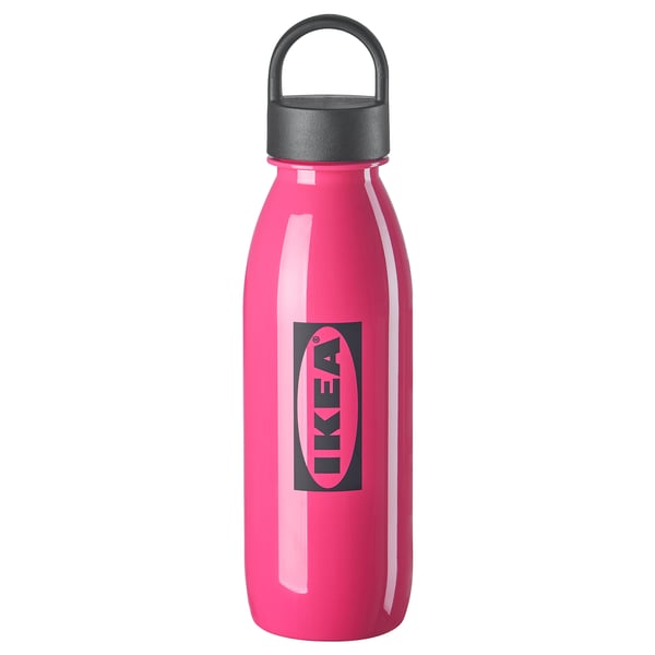 IKEA AURTIENDE Water bottle pink 17 oz