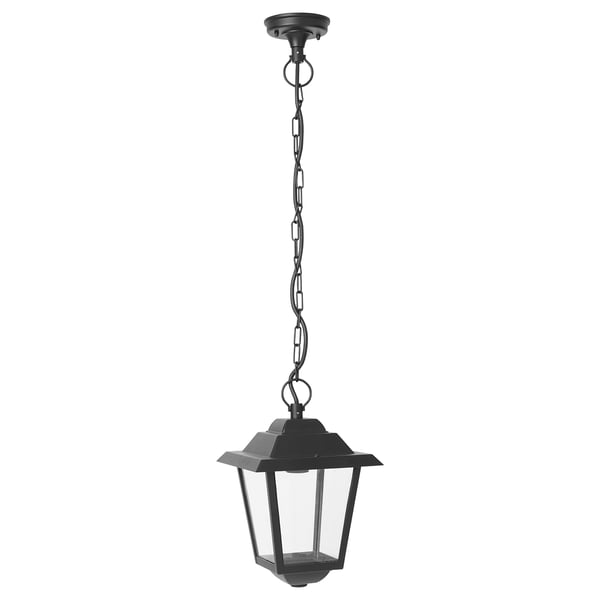 IKEA BÄCKFRÄNE Pendant lamp outdoor black