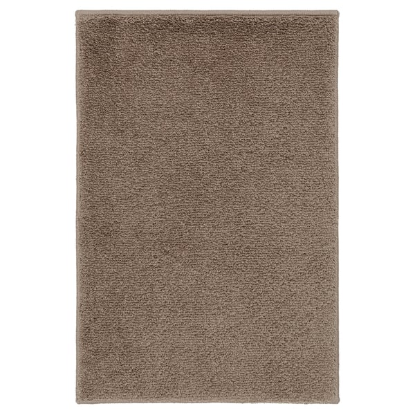 IKEA BACKMÅRA Bath mat beige 16x24 "