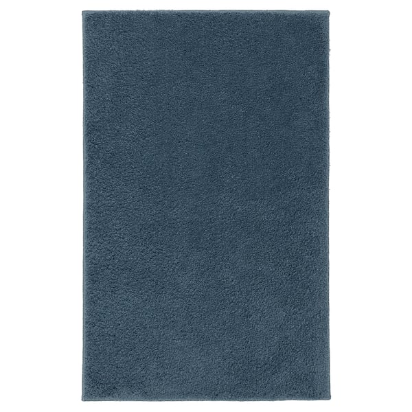 IKEA BACKMÅRA Bath mat dark gray-blue 20x31 "