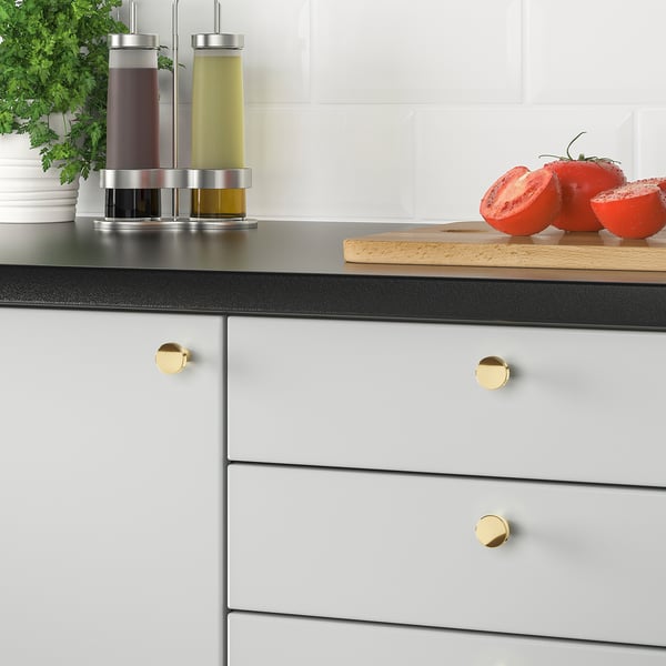 IKEA BAGGANÄS Knob Brass Color 13/16 "
