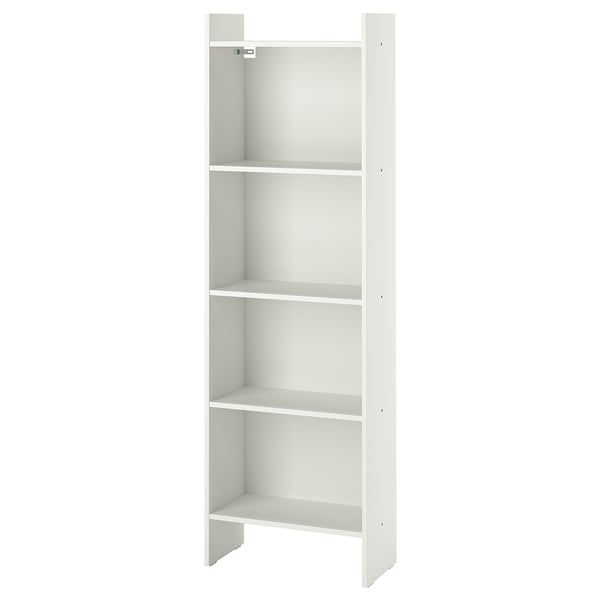 IKEA BAGGEBO Bookcase white 19 5/8x9 7/8x63 "