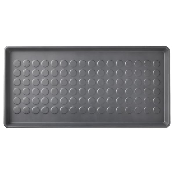 IKEA BAGGMUCK Shoe tray indoor/outdoor/gray 28x14 "