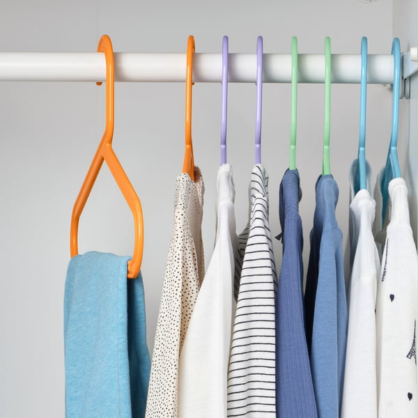 IKEA BAGIS Children's Coat-hanger Mixed Colors