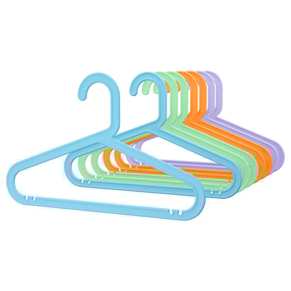 IKEA BAGIS Children's coat-hanger mixed colors
